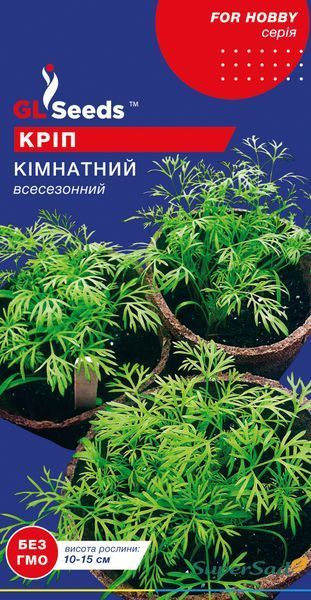 Семена Укропа Комнатный (3г), For Hobby, TM GL Seeds 2877_2 фото Семена Укропа Комнатный (3г), For Hobby, TM GL Seeds 2877_2 фото