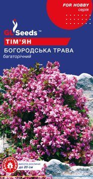 Насіння Чебрецю Богородська трава (0.15г), For Hobby, TM GL Seeds 916_2 фото